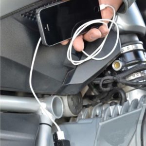 Motorcycle USB Charger DIN Hella Style Socket
