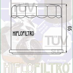 Motorcycle HiFlo Filtro Oil Filter HF138