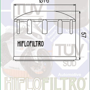 Oil Filter BMW F800 HiFlo Filtro HF165