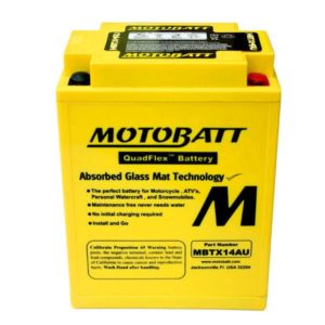 Motobatt Quadflex AGM Battery MBTX14AU