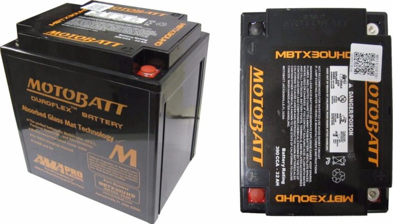Motobatt AGM Battery MBTX30UHD 32Ah