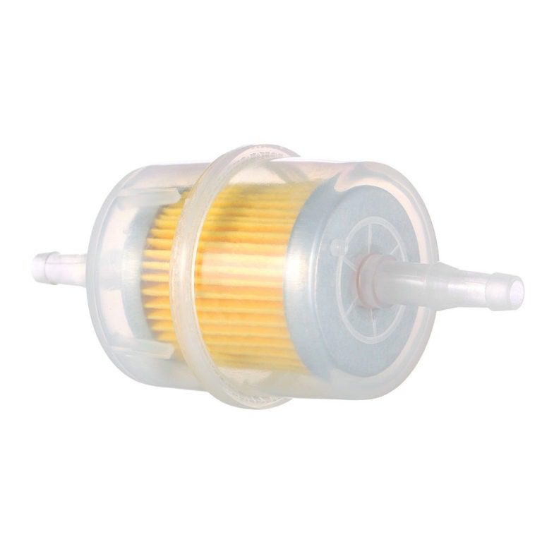 Universal Petrol Inline Car Fuel Filter To Fit 6mm and 8mm Pipes  x 1