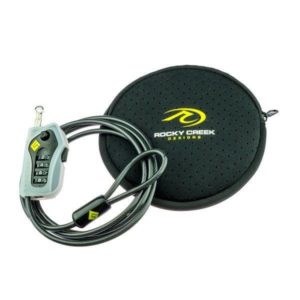 Rocky Creek GearLok lock with cable