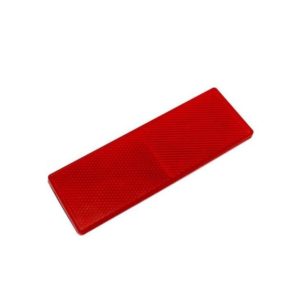 Number plate Red Reflector Self Adhesive