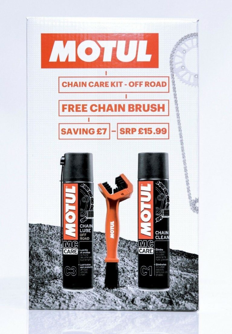Motul Off Road Chain Cleaning Lube Kit