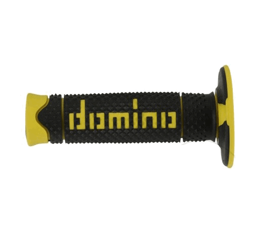 Domino Handlebar Grips Offroad Black/Yellow