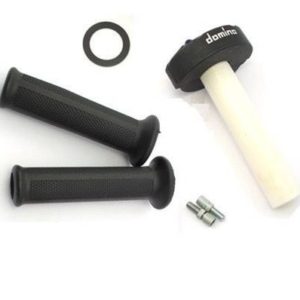 Domino Throttle Twin Pull Cable with Grips