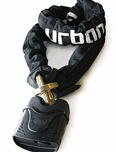 Motorcycle Chain lock Urban Black 10×1200 mm