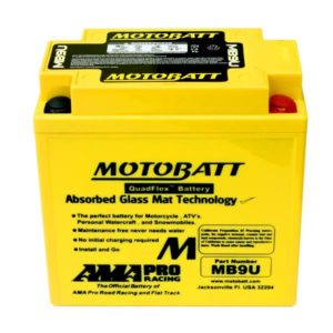Motobatt Quadflex Agm Battery MB9U
