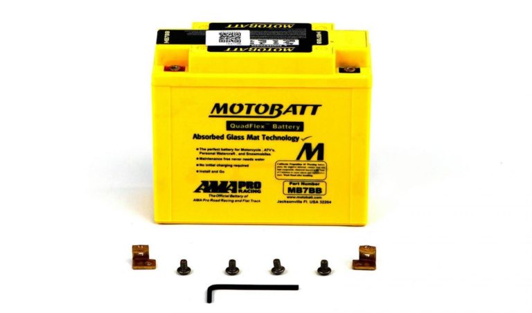 Motobatt AGM Battery MB7BB 12v 9AH CCA:150A YB7B, 12N7B-3A