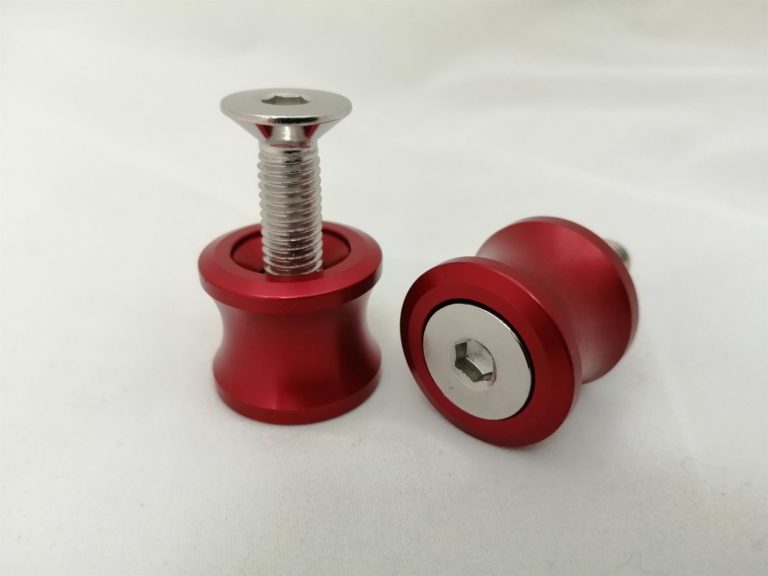 Swingarm paddock stand bobbins 6 colours & sizes