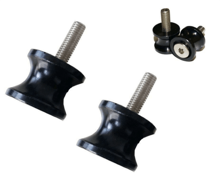 Swingarm paddock stand bobbins 6 colours & sizes