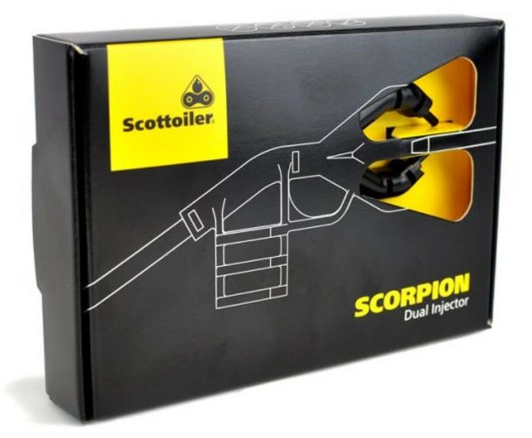 Scottoiler dual injector chain lubrication kit
