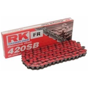 Red RK 420-124 Open Chain with Spring Link