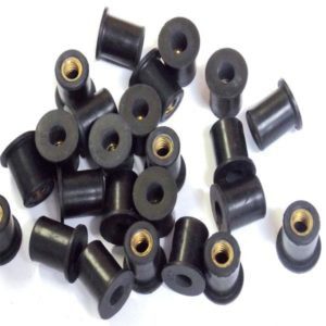 Motorcycle Well nuts rubber nuts M4 M5 M6