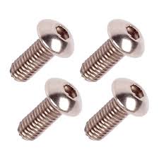 Motorcycle button head allen bolts stainless steel x 10