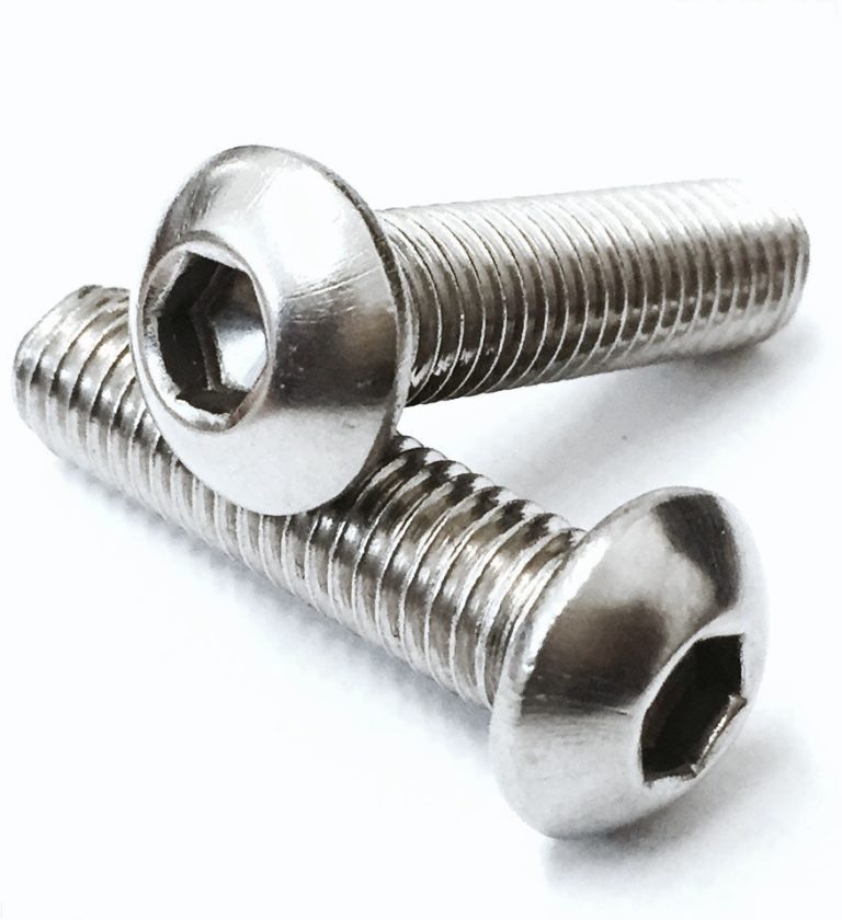 Motorcycle button head allen bolts stainless steel x 10