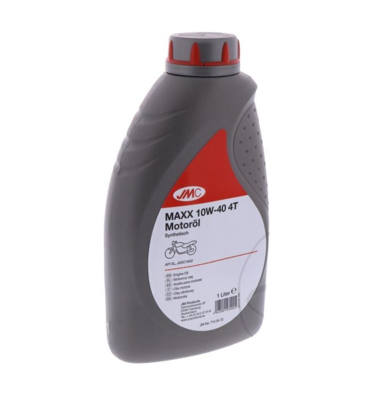Motorcycle Synthetic 10W40 Oil JMC 1 Litre
