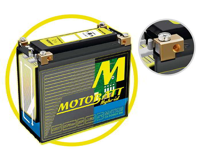 Motobatt Hybrid Battery