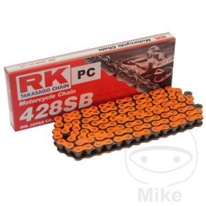 RK Standard 428SB 126 L Orange Open Chain With Split Link for Beta Motorcycle