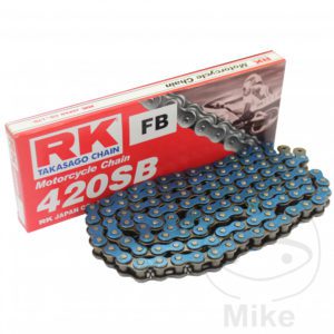 RK STD Blue 420SB/106 Open Chain With Spring Link for Derbi Motorcycle