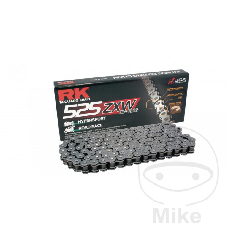 RK XW Ring 525ZXW/100 Open Chain With Rivet Link for Ducati Motorcycle