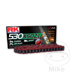 RK X-Ring Red 530XSOZ1/116 Open Chain With Rivet Link for Honda Motorcycle