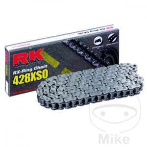 RK X Ring 428XSO/118 Open Chain With Clip Link for Honda Motorcycle