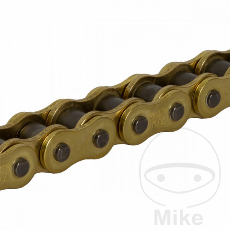 RK Racing Gold/Black 428MXZ/134 Open Chain With Spring Link for Beta Motorcycle