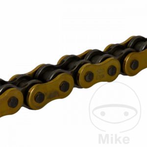 RK XW Ring Gold/Black 520EXW/040 Open Chain With Rivet Link for ZZZ Motorcycle