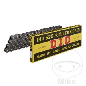 DID Standard 525/096 Open Chain with Clip Link for Motorcycle