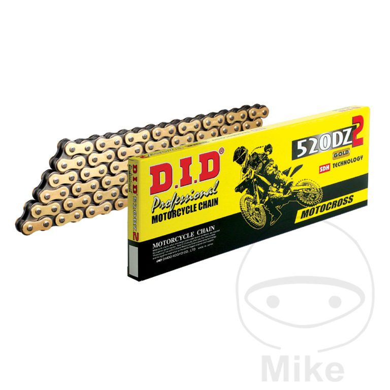 DID G&B 520DZ2/114 Open Chain with Spring Link for Motorcycle