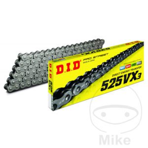 DID X-RING CHAIN 525VX3/124 OPEN CHAIN WITH RIVET LINK