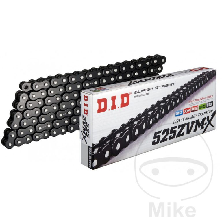 Did X-Ring Open Chain Black 525Zvmx2/102 With Rivet Link for Ducati Motorcycle