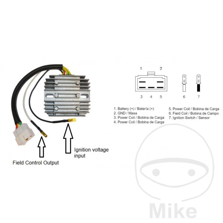 Regulator/rectifier for Honda Motor Cycle 1969-1978