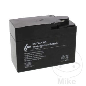 Battery YTR4A-BS Wet 6On fits Honda Motorcycle 1995-2002