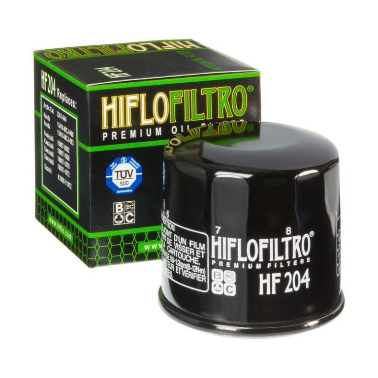 Motorcycle Hiflo Filtro Oil Filter HF204
