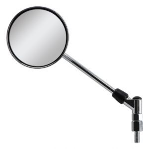 Mirror fits Left 8mm or 10mm Round Chrome Early Suzuki Type E-Marked Motorbikes