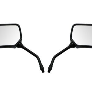 Mirror fits Left & Right 10mm Black Rectangle Motorbikes