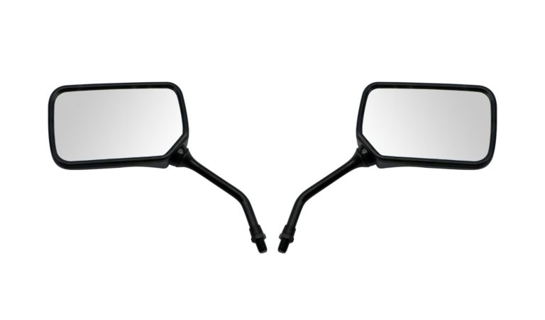 Mirror fits Left & Right 10mm Black Rectangle Motorbikes