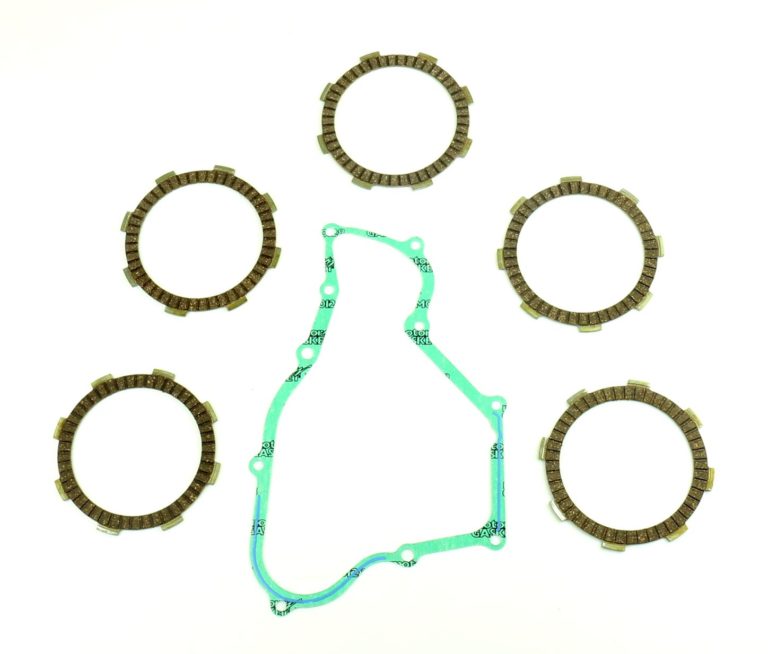 Clutch Friction Plate & Cover Gasket Kit fits Honda Cr80, Cr85 Motorbikes