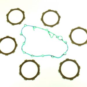 Clutch Friction Plate & Cover Gasket Kit fits Honda Crf150R 07-13 Motorbikes
