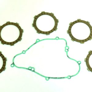 Clutch Friction Plate & Cover Gasket Kit fits Suzuki Rm65 03-06 Motorbikes