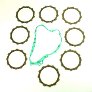 Clutch Friction Plate & Cover Gasket Kit fits Suzuki Rm125 92-01 Motorbikes