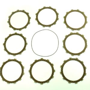 Clutch Friction Plate & Cover Gasket Kit fits Suzuki Rm250 96-02 Motorbikes