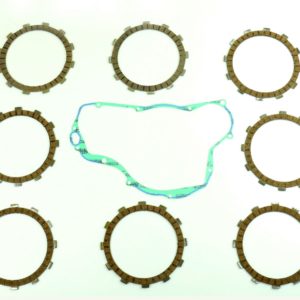 Clutch Friction Plate & Cover Gasket Kit fits Suzuki Rm250 03-05 Motorbikes