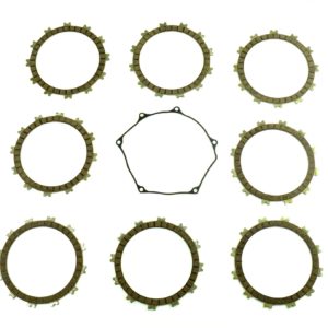 Clutch Friction Plate & Cover Gasket Kit fits Suzuki Rm250 09-12 Motorbikes