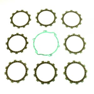 Clutch Friction Plate & Cover Gasket Kit fits Yamaha Yz125 93-03 Motorbikes