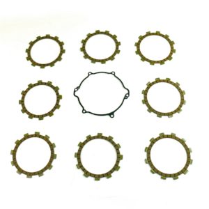 Clutch Friction Plate & Cover Gasket Kit fits Yamaha Yz125 05-19 Motorbikes