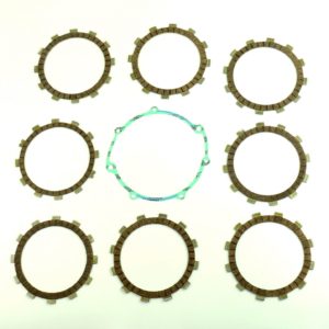 Clutch Friction Plate & Cover Gasket Kit fits Yamaha Wr400F 98-99 Motorbikes